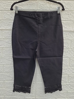 New Disturbia Deva Lace Trim Capri Trouser Women's US Size 6
