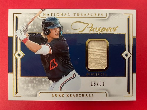 2024 Panini National Treasures Luke Keaschall Memorabilia Relic /99 Twins