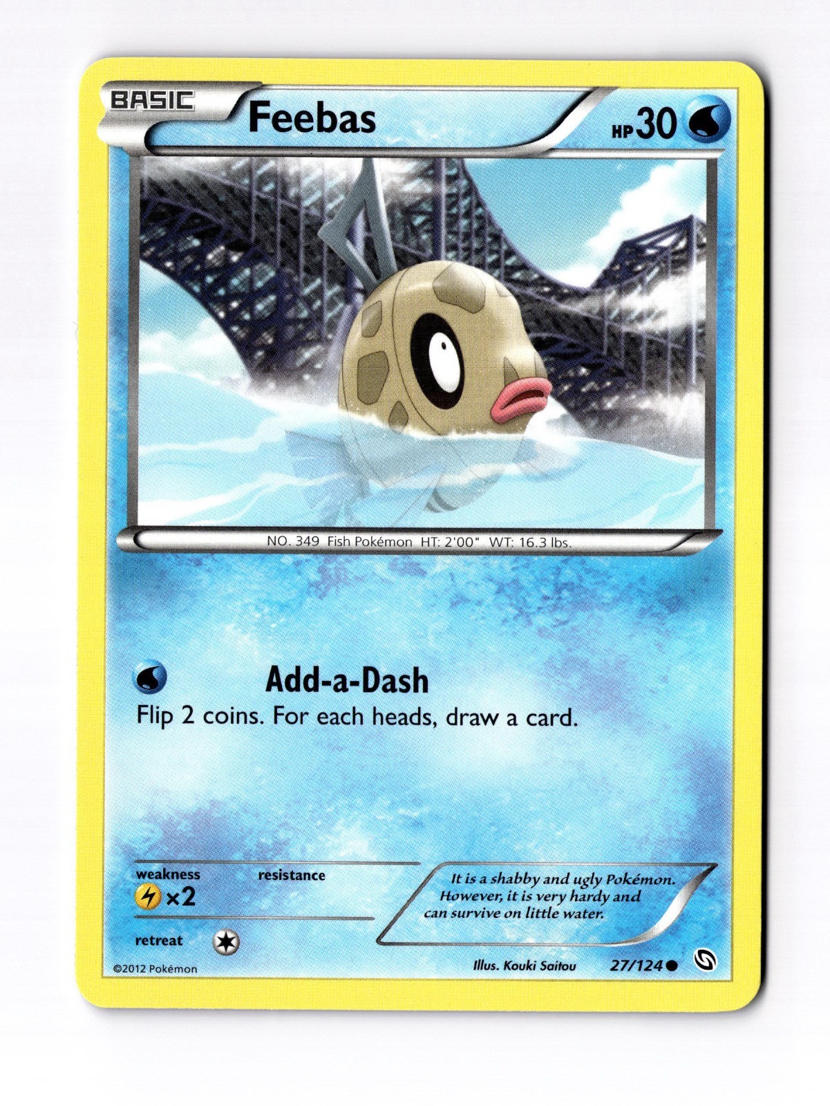 Feebas - Dragons Exalted (DRX) 27/124 / Common