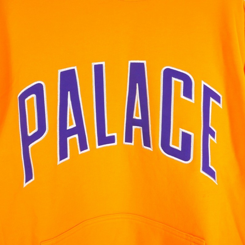 Palace Hoodie Sportini Cotton Yellow Men's XL Hooded Sweatshirt thumbnail 3