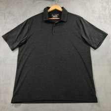 Under Armour The Playoff Polo Shirt Men's XL Gray Golf Performance Stretch