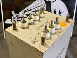 Original antique audiophile transformer made in USA #0167