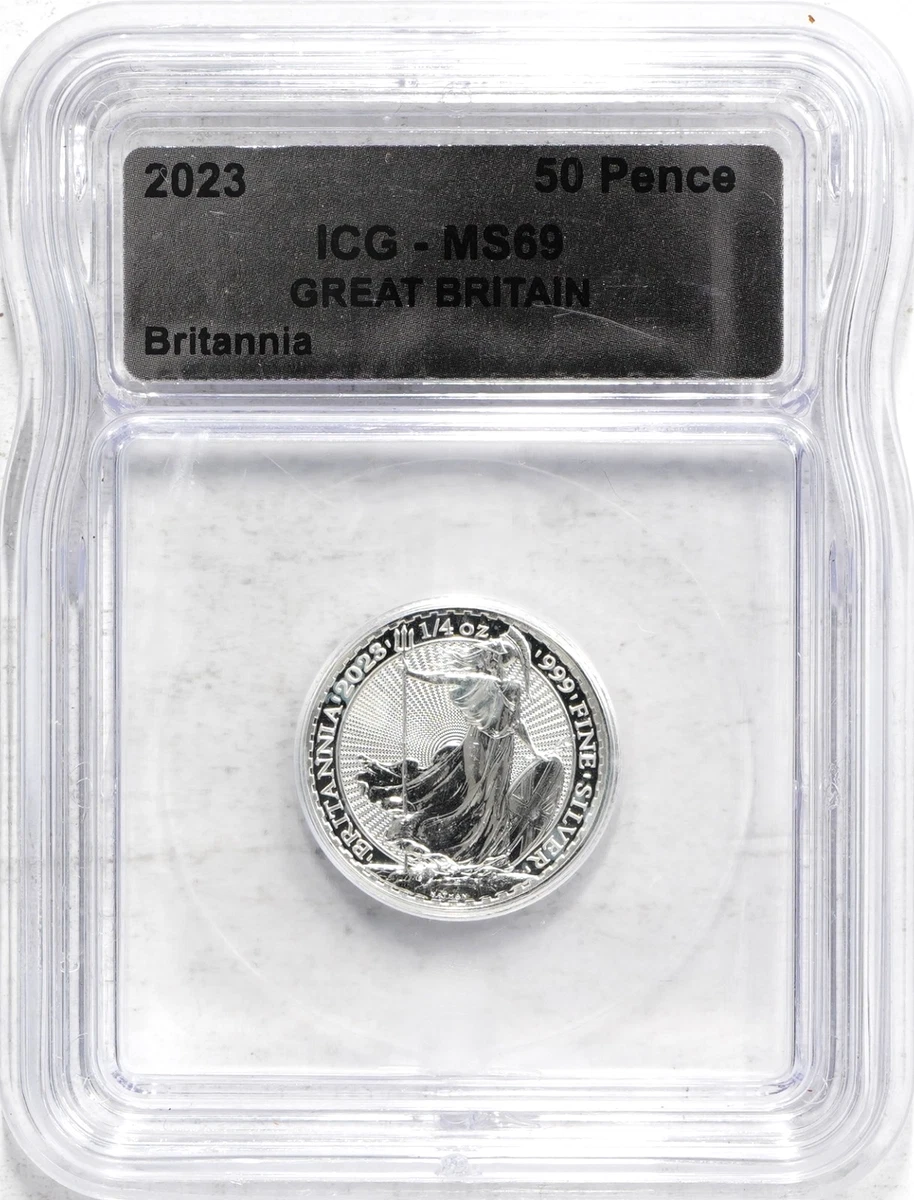UK Britannia MS 69 Silver Bullion Coins for sale | eBay