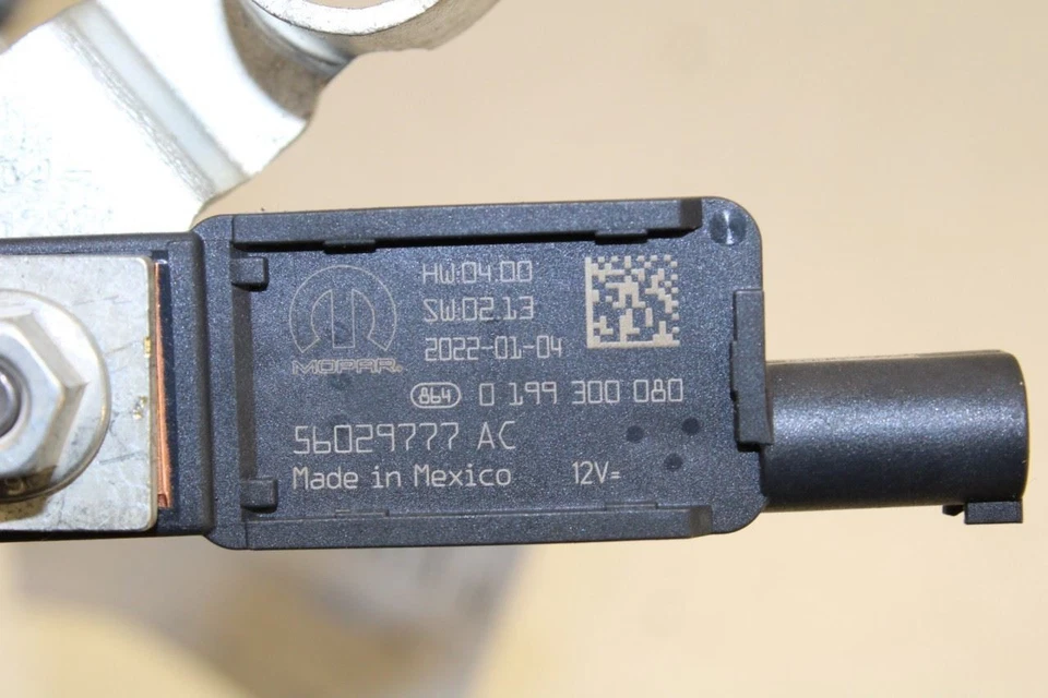 Arnés de cables de batería negativo Dodge Charger GT 17-23 con sensor 68306895AA Foto 4 de 4