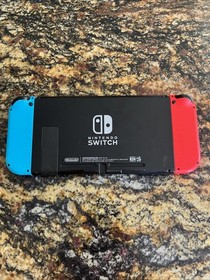 Nintendo Switch Joy-Con Neon Blue and Red  with Case