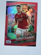 2025-26 Panini Prizm FIFA Red Prizm /149 Georgiy Sudakov #228 (DW)