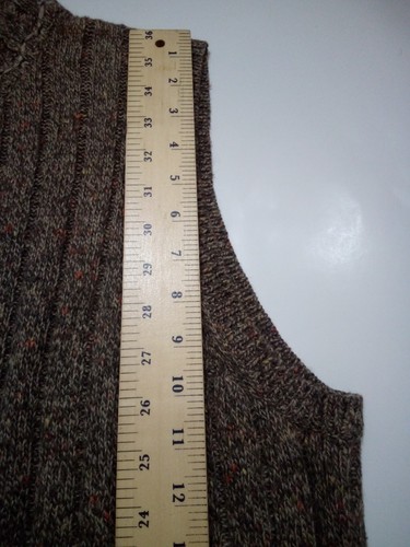 Woolrich Sweater Vest Women XL Hickory Heather Wool Blend Full Zip Sleeveless - Picture 15 of 21