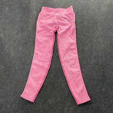 GYMSHARK Lift Seamless Leggings Women's Size M Winning Pink/White Marl