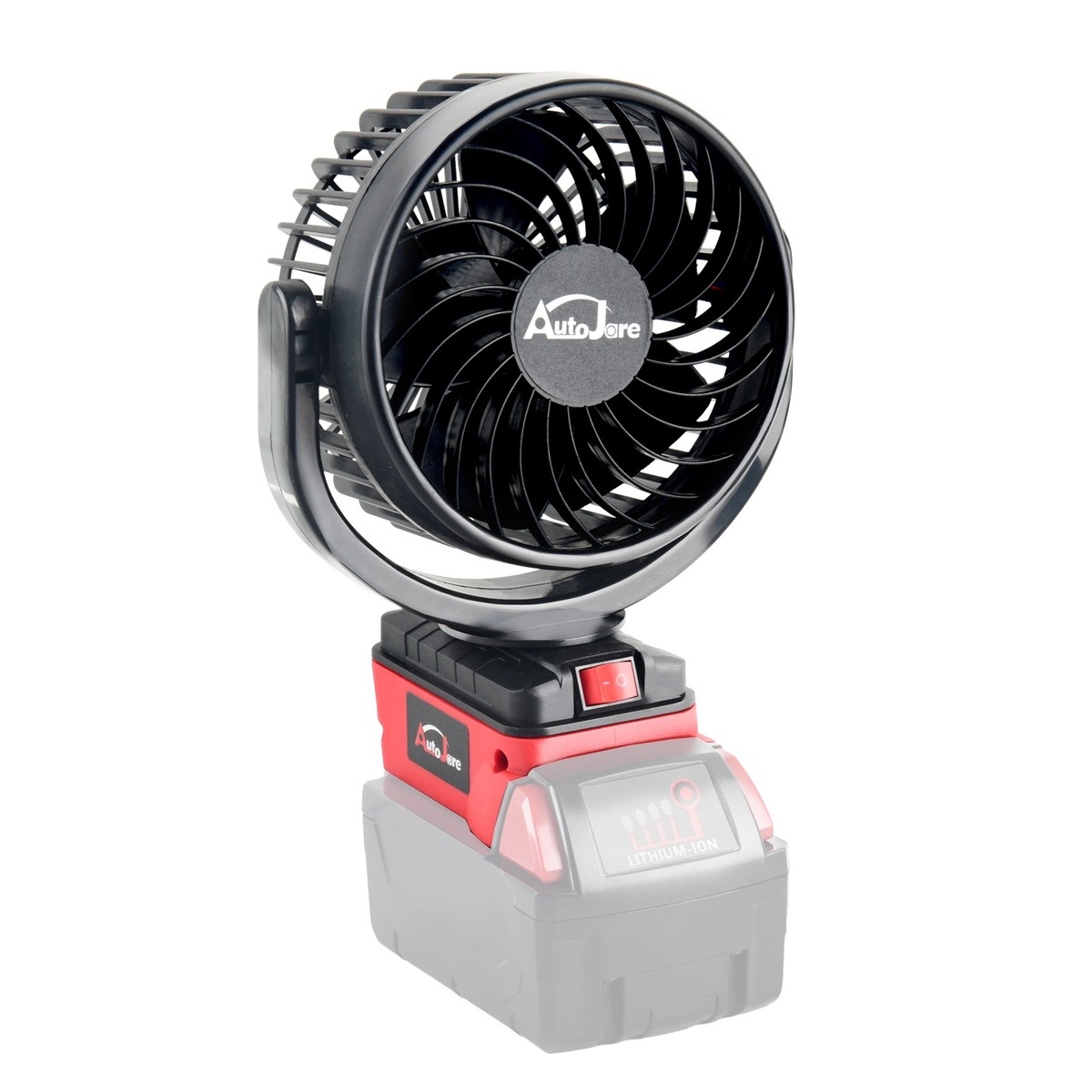 Portable Cordless Fan For Milwaukee 18V Battery,Brushless With USB