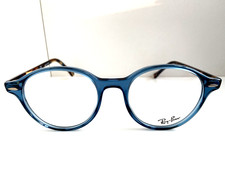 New Ray-Ban RB 7118 8022 48mm Round Blue Unisex Eyeglasses Frames 48-19-145