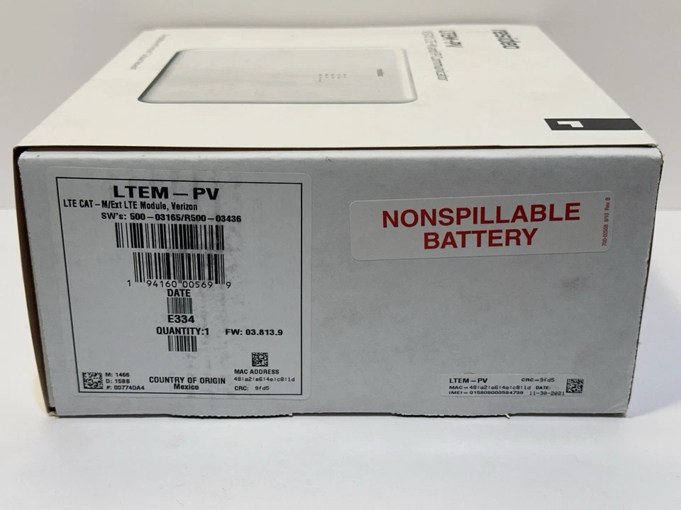 Resideo LTEM-PV LTE -M Celular e IP Verizon VISTA Honeywell FIRMWARE MÁS NUEVO Foto 3 de 4