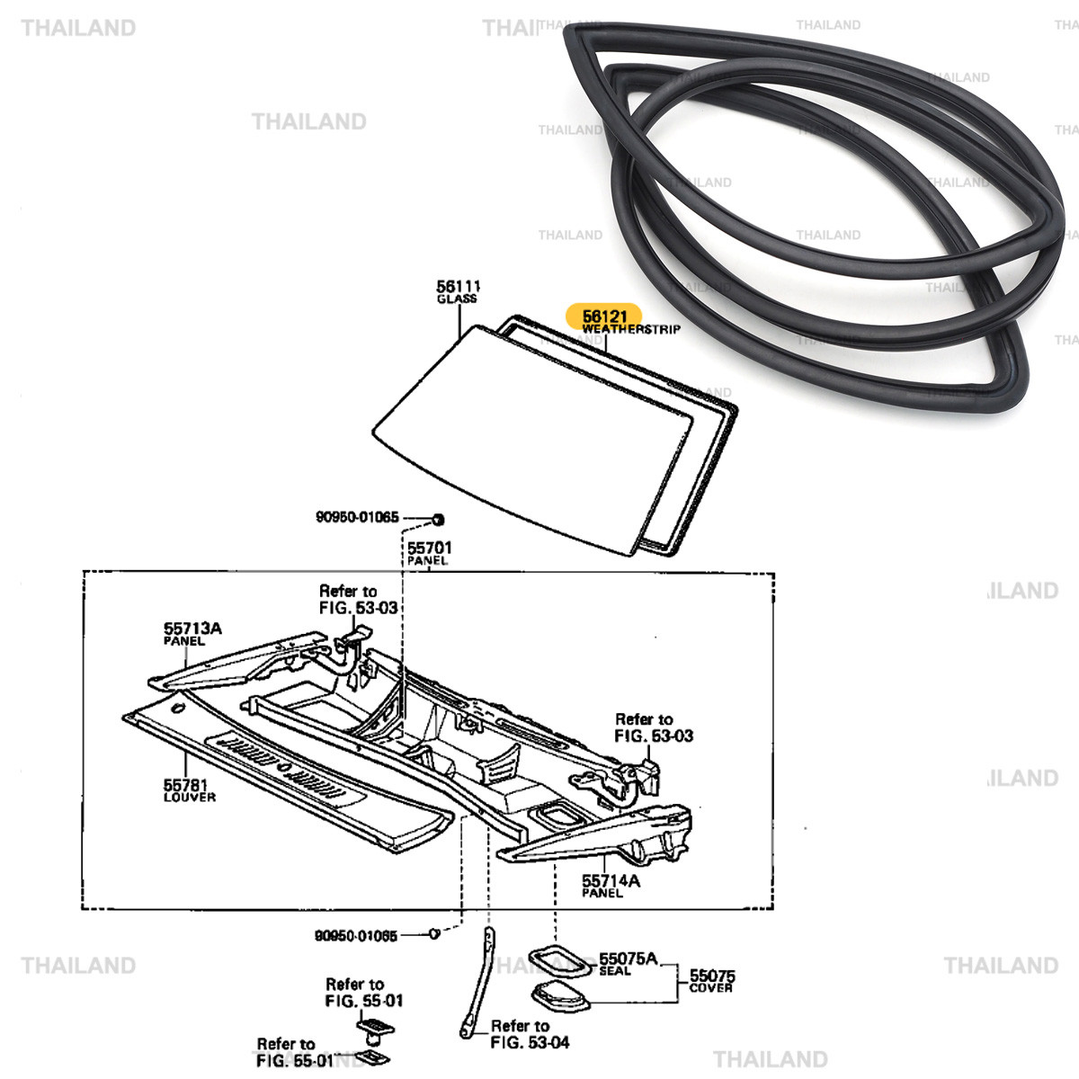 For Toyota Starlet KP60 KP61 KP62 1978 1984 Front Windshield