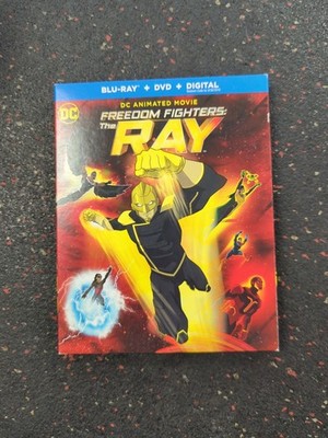 Freedom Fighters: The Ray (DC) (Blu-ray & DVD, 2018) Slipcover Superhero DCU 
