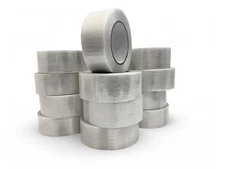 Foghorn Construction 12 Rolls of 2 Inch x 60 Yard, Filament Strapping Tape, Heav