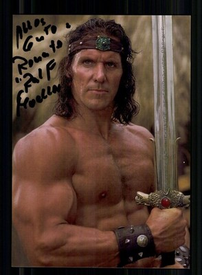 Ralf Moeller Autograph Card Original Signed ## BC 231646