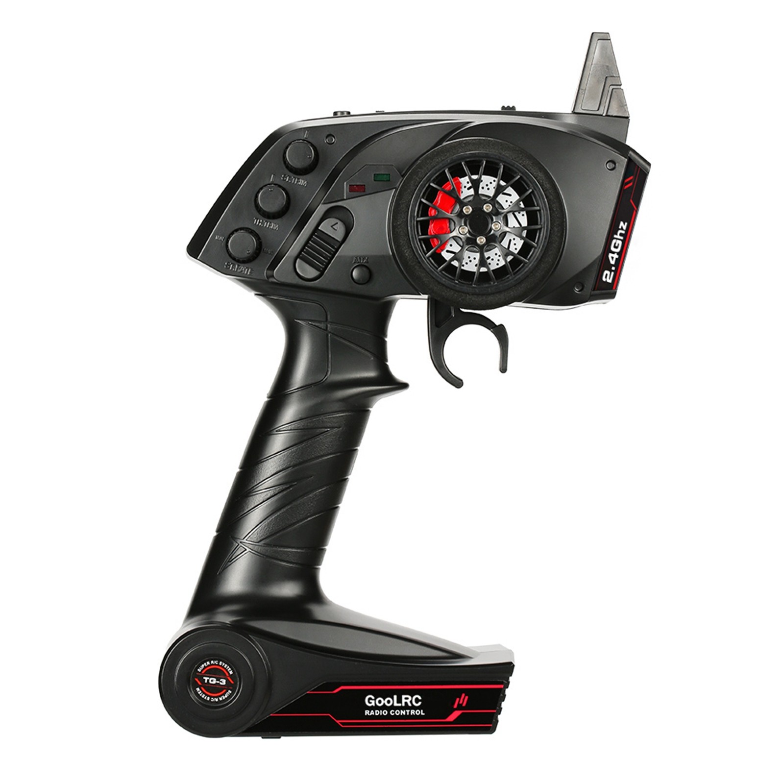 GoolRC TG3 2.4GHz 3CH Digital Radio RC Transmitter and Receiver for RC Car Boat