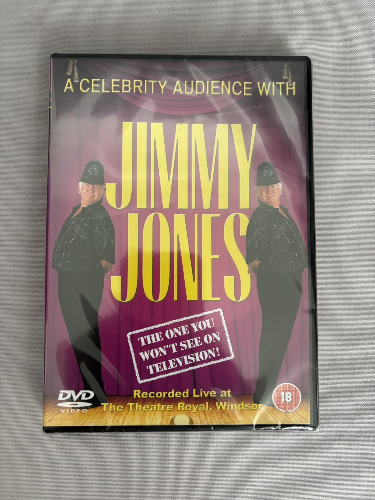 Jimmy Jones: A Celebrity Audience With Jimmy Jones DVD New & Factory Sealed UK
