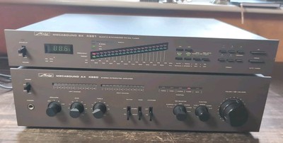 Metz AX4960 - Verstärker SX4961 Tuner grau +5 Pin DIN Kabel Retro HiFi M77