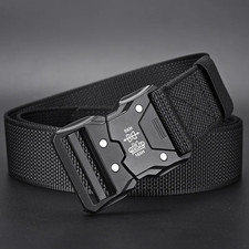 Tactical Waist Belt - Durable Automatic Buckle, Perfect for Outdoor Adventures,