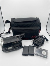 JVC GR-AX720 Compact VHS-C Camcorder -Complete Bundle- TESTED WORKS