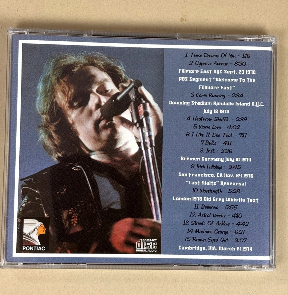 Van Morrison, "Lost Souls" Live 1970 - 1978 / 6 Different Venues Compilation CD - Image 3 of 4
