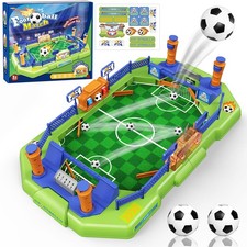 Mini Foosball Table Soccer Board Games for Kids 3-12, Tabletop Soccer Game