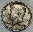 Kennedy 1964 Half Dollar 50C 90% Silver Uncertified Circulated US Coin