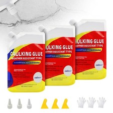 Concrete Crack Filler, Concrete Caulking Adhesive, Quick-Drying Sealant for P...