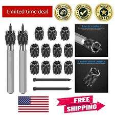Versatile 15PCS Spot Weld Cutter Set for Automotive Repair and Metalworking
