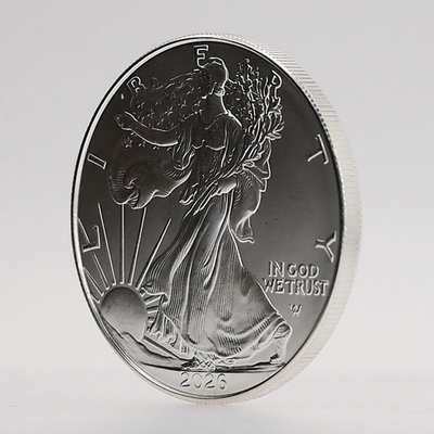 アメリカンイーグル　シルバー 2026 1 oz American Silver Eagle Coin (BU) | eBay