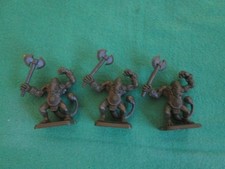 3 X FIMIR - UNBEMALT - 1990 ORIGINAL MB SPIELE - HERO QUEST - L2