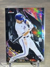 2024 Topps Finest Davis Schneider Uncommon RC Black Refractor Rookie #/15