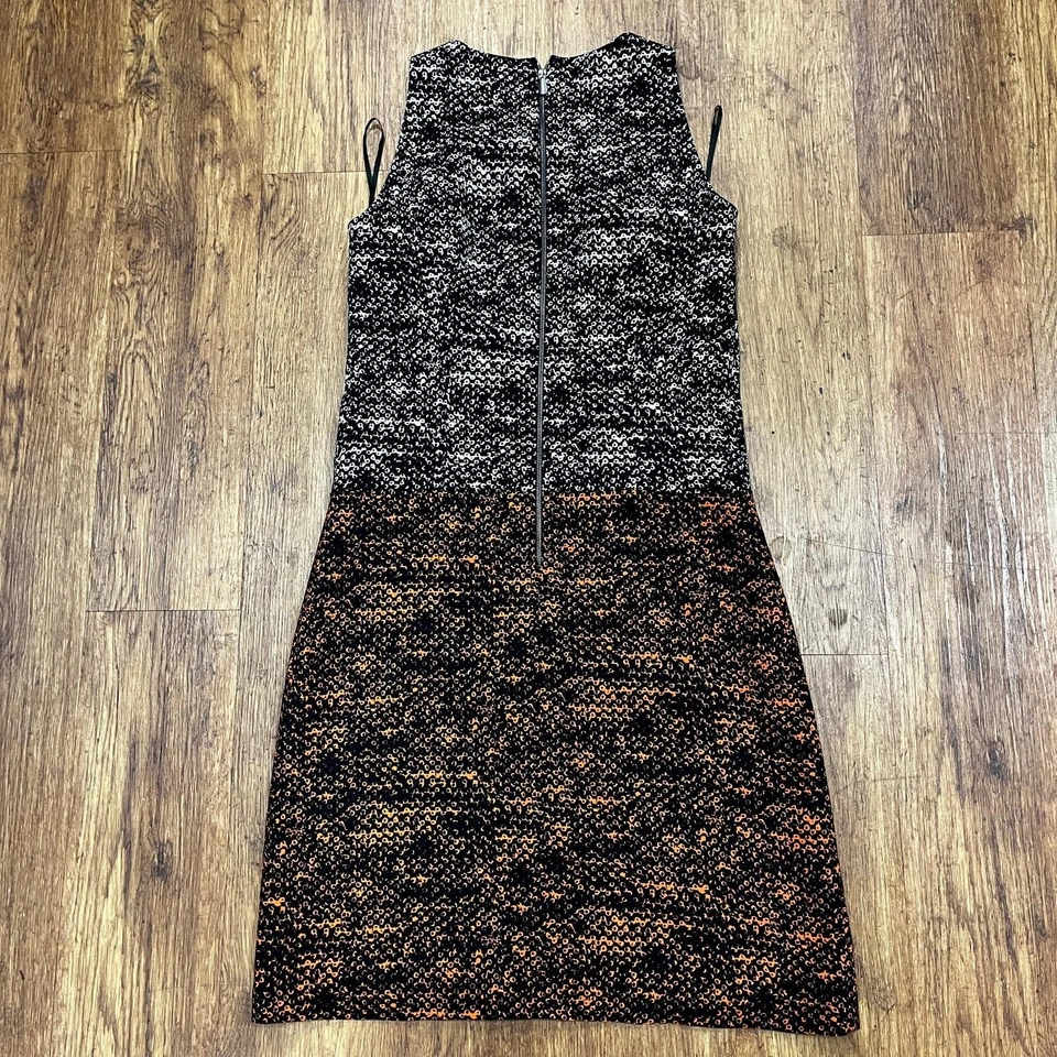 Vestido Bottega Veneta Talla Pequeña Negro Marrón Hecho en Italia (BFD) Foto 2 de 4