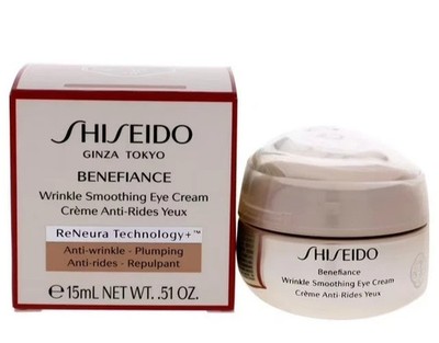 Shiseido Benefiance Wrinkle Smoothing Eye Cream   15ml / 0.51 oz Free shipping