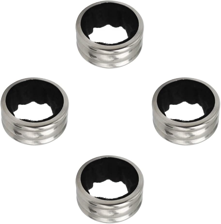 Tropfring Edelstahl Weinring, 4 Stück Tropfenfänger Für Weinflasche Flaschen, Fl