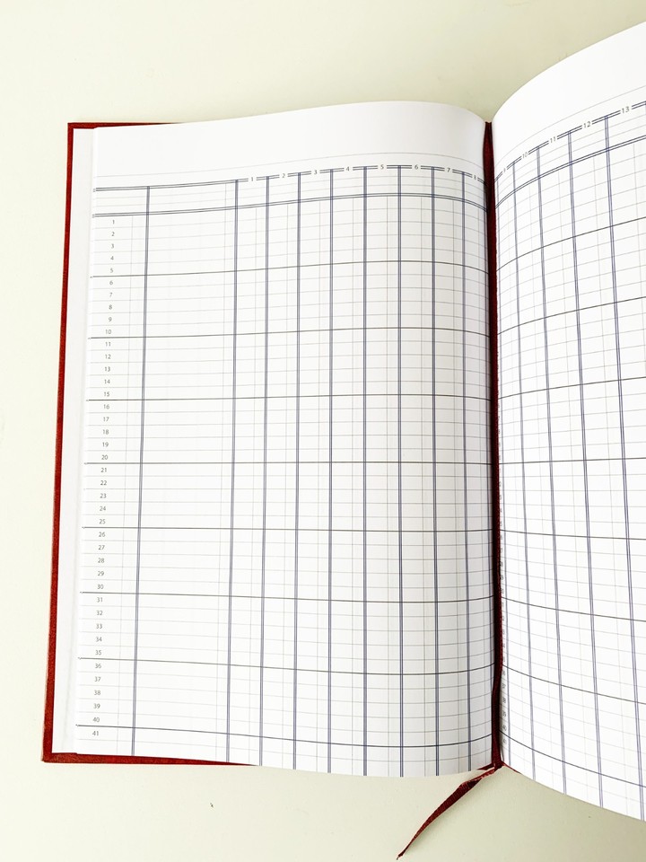 Niceday A4 Account Analysis Book Hardback Ledger Accounting Select Cash ...