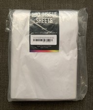 NEW -150 Sheets White Tissue Paper for Gift Bags 20 X 20 Wrapping Tissue Paper