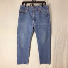 Levi  s Vintage 501xx-0115 Blue Jeans USA 07/1995 36x30 Good Fade Red Tab