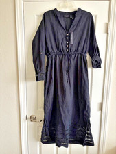 NWT Tahari 100% Linen midi Dress