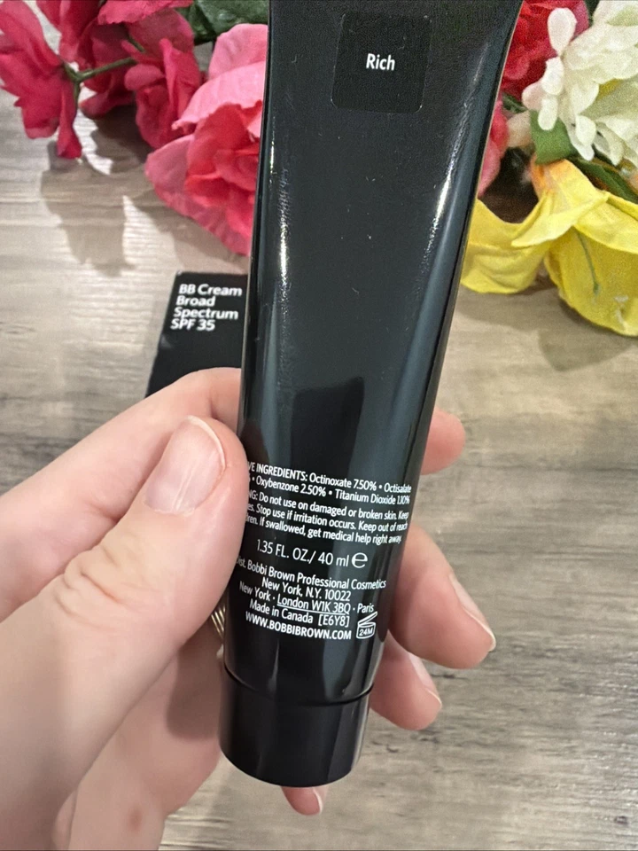 Bobbi Brown BB Cream FPS 35 RICH - Tamaño completo 1,35 OZ / 40ml Foto 3 de 4