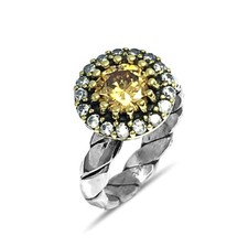 Handmade Authentic Ring Jewelry Made of Sterling Silver