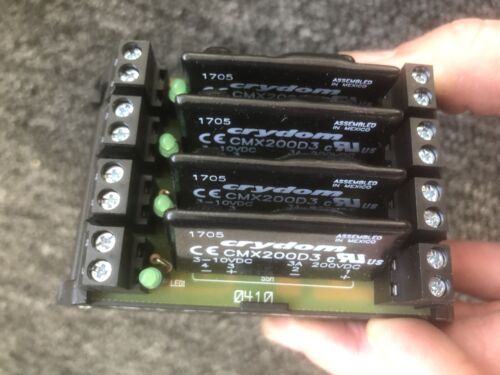 Crydom CMX200D3 Relè a Stato Solido Supporto PCB SIP SSR 200VD c/3A 3-10VDC (4u) - Foto 4 di 7
