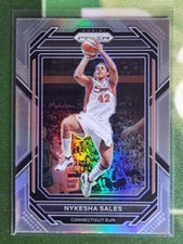Nykesha Sales  2023 Panini Prizm WNBA  Silver Holo Sun #48