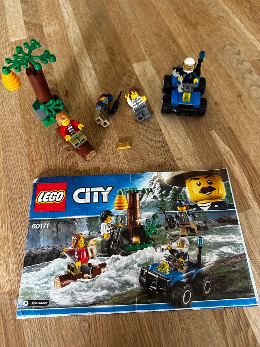 Lego Set City Mountain River Heist 60175 with Instructions