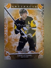 2024-25 UD Artifacts Kris Letang Orange Parallel /65  Pittsburgh Penguins Hockey