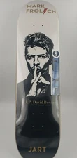 2020 Jart Skateboards Mark Frolich x David Bowie Tribute Deck Ziggy Stardust 8" 