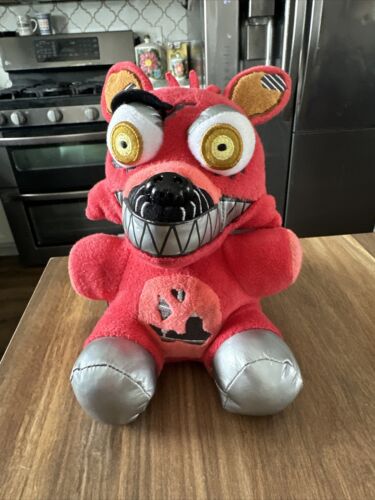 Funko Five Nights At Freddy's Plush Red NIGHTMARE FOXY Authentic FNAF 8” - Afbeelding 1 van 8