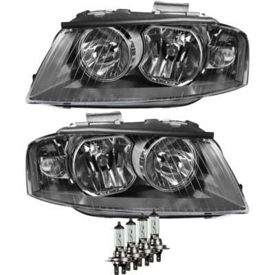 Scheinwerfer Set für Audi A3 8P Bj. 03-08 H7+H7 inkl. OSRAM Lampen