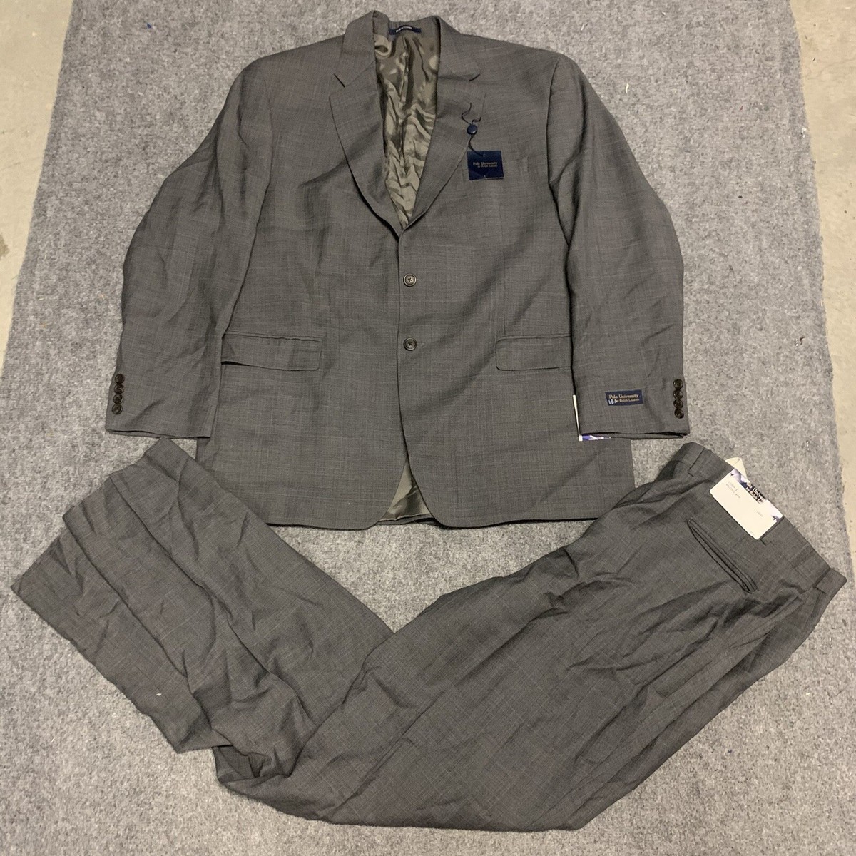 NWT Polo University Club Ralph Lauren Blazer Suit Jacket 48