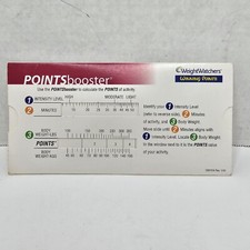 WW Weight Watchers Winning Points Booster Slide Slider Card Tool